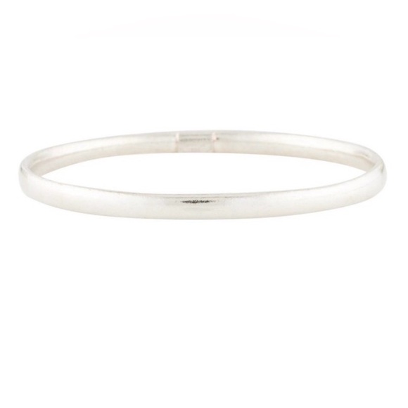 Ippolita Jewelry - Ippolita Sterling Silver 925 Flat Bangle Bracelet.